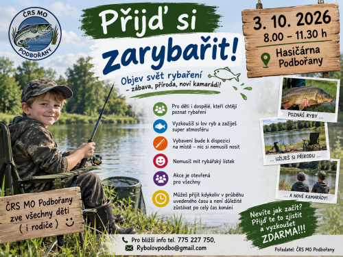 rybářská akce na řece